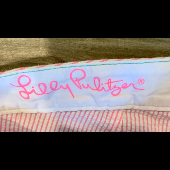Lilly Pulitzer Seersucker Buttercup Shorts — Size 6 — NWT - Picture 2 of 6